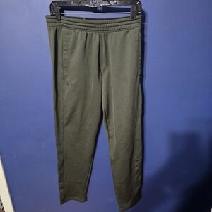 Under Armour Pants Mens Medium Green Loose Sweat Joggers Tapered Athletic